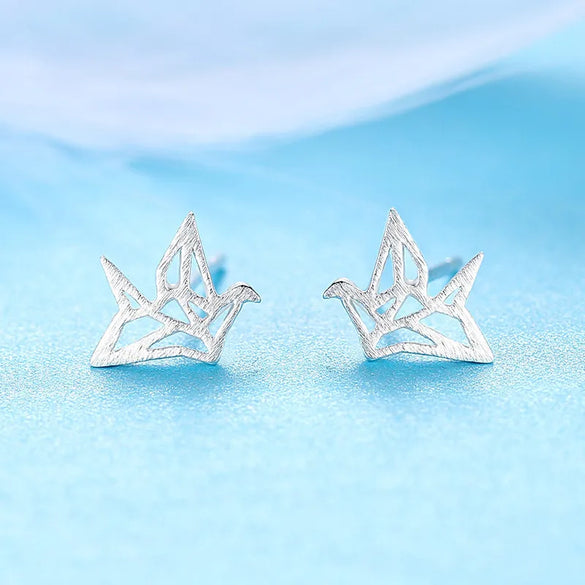 1 Pair Simple Style Letter Snowflake Copper Plated Women's Ear Studs