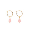 1 Pair Simple Style Round Plating Copper 18k Gold Plated Earrings