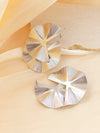 1 Pair Simple Style Solid Color Plating Iron Ear Studs