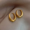 1 Pair Simple Style U Shape Plating Copper Earrings