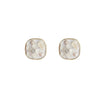 1 Pair Sweet Flower Plating Inlay Alloy Artificial Pearls Artificial Diamond Ear Studs