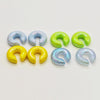1 Pair Sweet Korean Style C Shape Arylic Ear Cuffs