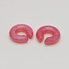 1 Pair Sweet Korean Style C Shape Arylic Ear Cuffs