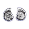 1 Pair Vacation Conch Plating Metal Ear Studs