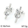 1 Pair Vintage Style Geometric Plating 304 Stainless Steel 18K Gold Plated Ear Studs