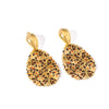 1 Pair Vintage Style Simple Style Classic Style Shell 304 Stainless Steel 18K Gold Plated Drop Earrings