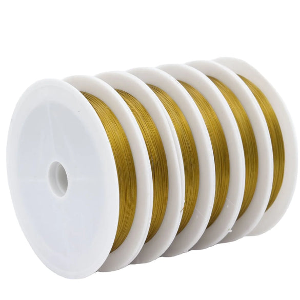 1 Piece 0.25mm 0.3mm 0.45mm 304 Stainless Steel Solid Color Polished Steel Wire