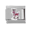 1 Piece 1*0.9CM 304 Stainless Steel Animal Italian Charms