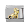 1 Piece 1*0.9CM 304 Stainless Steel Animal Italian Charms