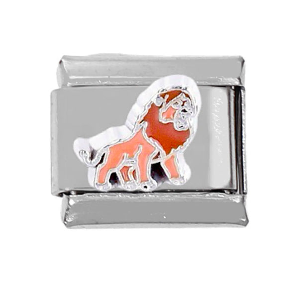 1 Piece 1*0.9CM 304 Stainless Steel Animal Italian Charms