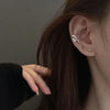 1 Piece 1 Pair IG Style Snake Plating Metal Ear Cuffs
