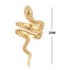 1 Piece 1 Pair IG Style Snake Plating Metal Ear Cuffs