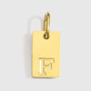 1 Piece 10*6mm 304 Stainless Steel 14K Gold Plated Letter Pendant