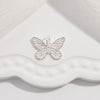 1 Piece 16*11mm Sterling Silver Silver Plated Butterfly Pendant