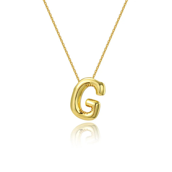 1 Piece 17 * 20mm Copper Letter Polished Pendant