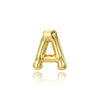 1 Piece 17 * 20mm Copper Letter Polished Pendant