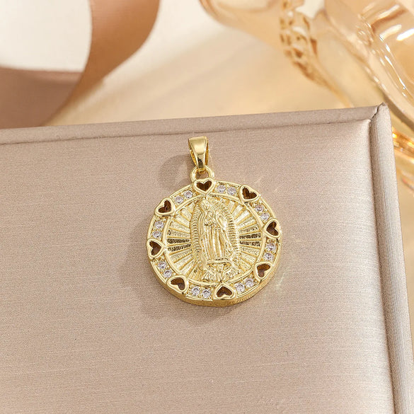 1 Piece 19*27mm 20*26mm 27*37mm Copper Zircon Human Pendant Chain