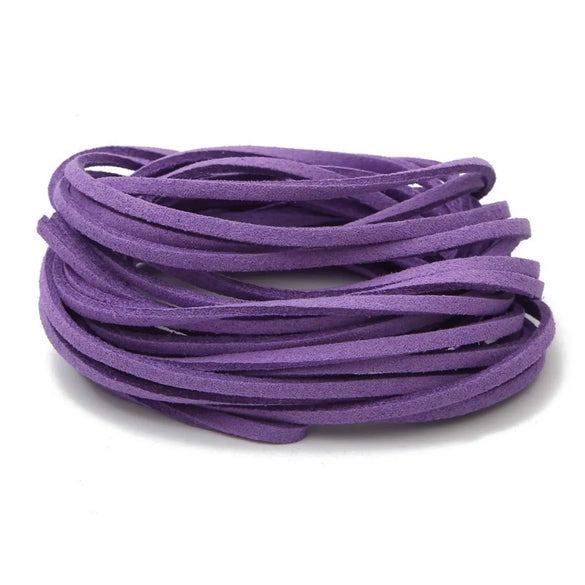 1 Piece 1m 3mm Cord Velvet Suede Jewelry Accessories