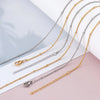 1 Piece 304 Stainless Steel 45-50cm Jewelry Accessories Chain