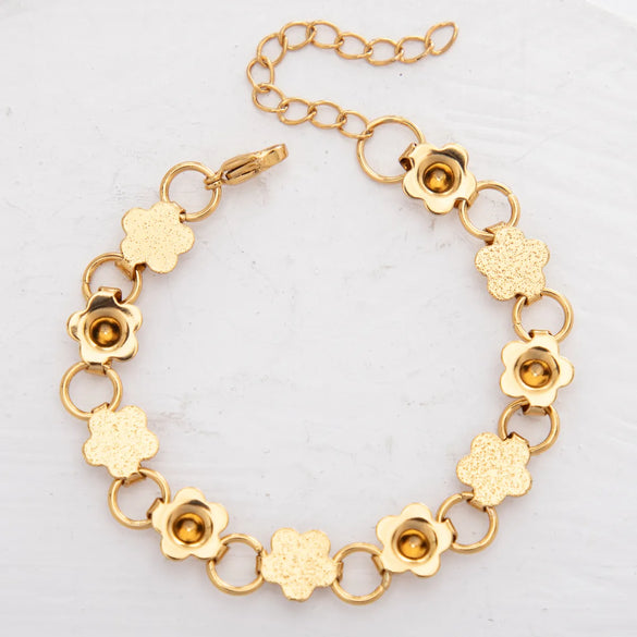 1 Piece 304 Stainless Steel Bracelets Chain Casual Geometric