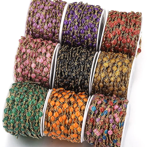 1 Piece 304 Stainless Steel Cable Chain 1M Jewelry Accessories