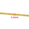 1 Piece 304 Stainless Steel Coffee Bean Chain Round Pearl Chain Cable Chain Jewelry Accessories