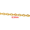 1 Piece 304 Stainless Steel Coffee Bean Chain Round Pearl Chain Cable Chain Jewelry Accessories