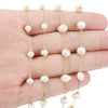 1 Piece 304 Stainless Steel Freshwater Pearl None 1 M Jewelry Accessories Chain
