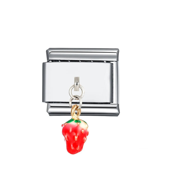 1 Piece 304 Stainless Steel Geometric Italian Charms