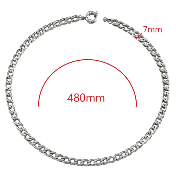 1 Piece 304 Stainless Steel Jewelry Accessories Chain