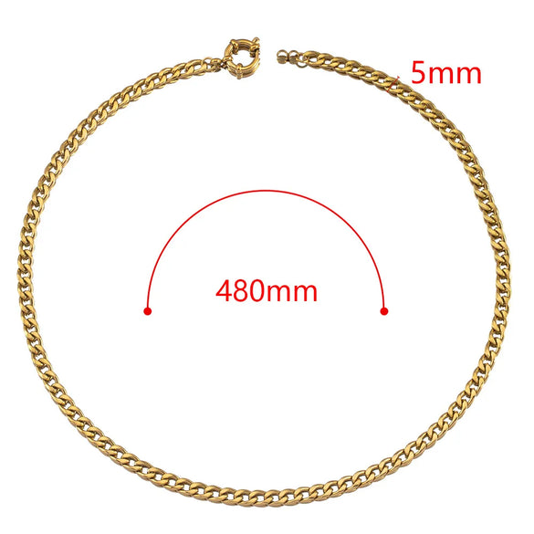 1 Piece 304 Stainless Steel Jewelry Accessories Chain
