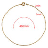 1 Piece 304 Stainless Steel Jewelry Accessories Chain
