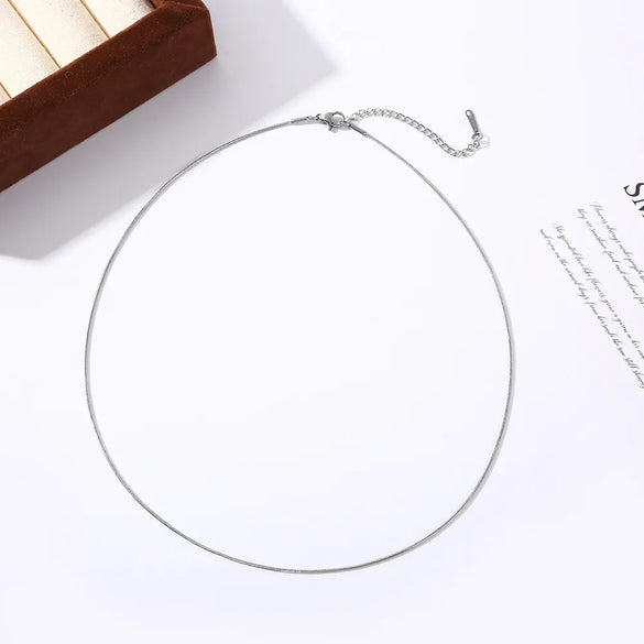 1 Piece 304 Stainless Steel Necklace Chain