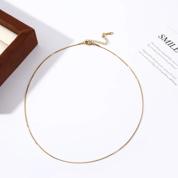 1 Piece 304 Stainless Steel Necklace Chain