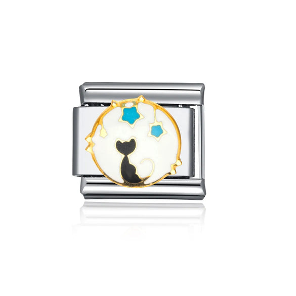 1 Piece 304 Stainless Steel Number Heart Shape Beads