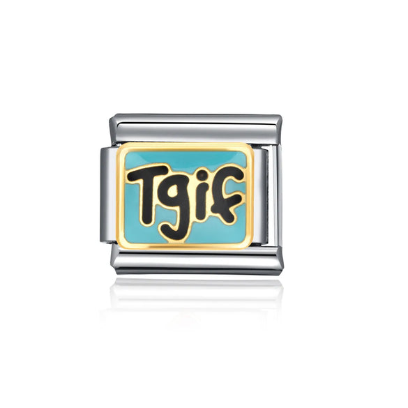 1 Piece 304 Stainless Steel Number Heart Shape Beads