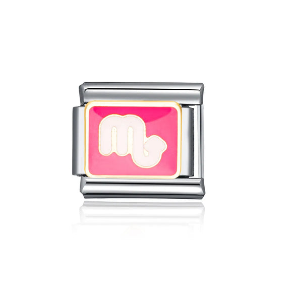 1 Piece 304 Stainless Steel Number Heart Shape Beads