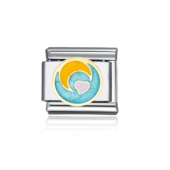 1 Piece 304 Stainless Steel Number Heart Shape Beads