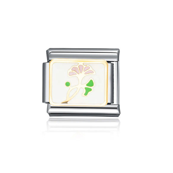 1 Piece 304 Stainless Steel Number Heart Shape Beads