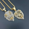 1 Piece 316 Stainless Steel  Lion Pendant