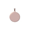 1 Piece 49*28*1.8 50*28*1.8 Hole 1~1.9mm Titanium Steel Geometric Pendant Chain
