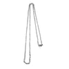 1 Piece 49*28*1.8 50*28*1.8 Hole 1~1.9mm Titanium Steel Geometric Pendant Chain