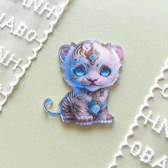 1 Piece 55*77mm Arylic Animal Cartoon Pendant