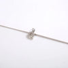 1 Piece 8*11.8mm Copper Zircon Letter Pendant