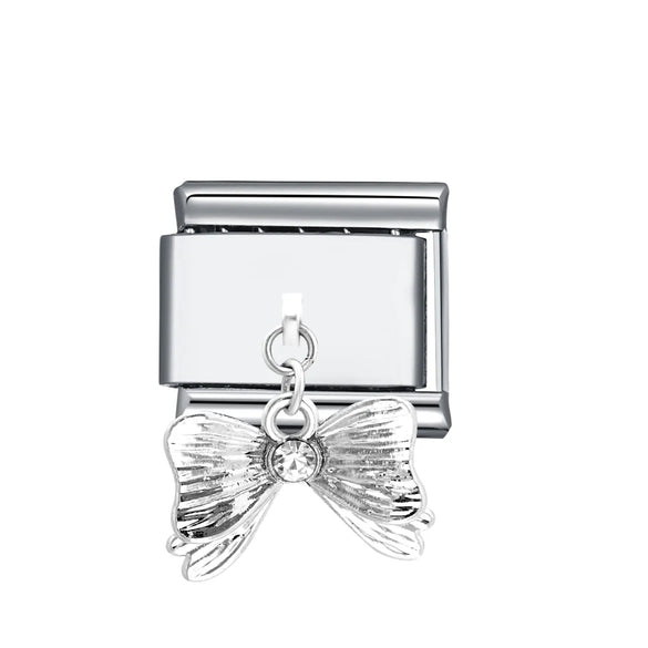 1 Piece 9*10mm 304 Stainless Steel Color Block Fruit Heart Shape Italian Charms