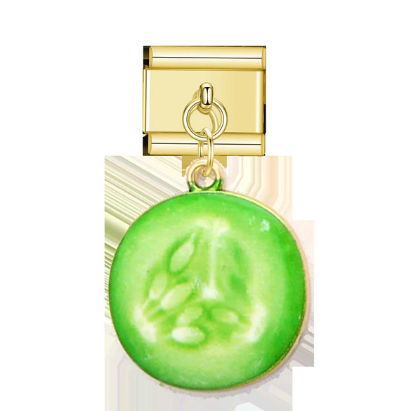 1 Piece 9*10mm 304 Stainless Steel Color Block Heart Shape Bow Knot Italian Charms