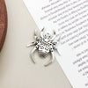 1 Piece Alloy Spider Spider Web Skull Pendant