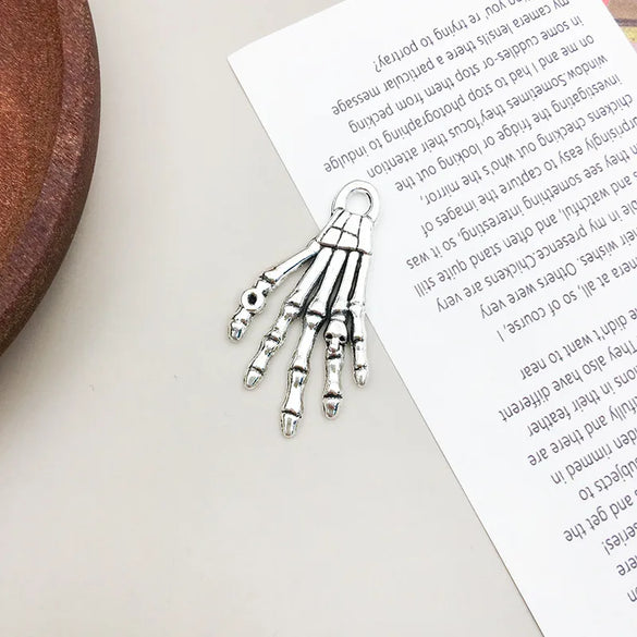 1 Piece Alloy Spider Spider Web Skull Pendant