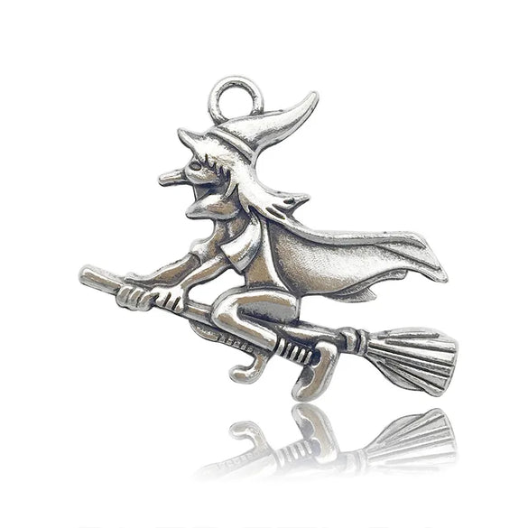 1 Piece Alloy Spider Spider Web Skull Pendant