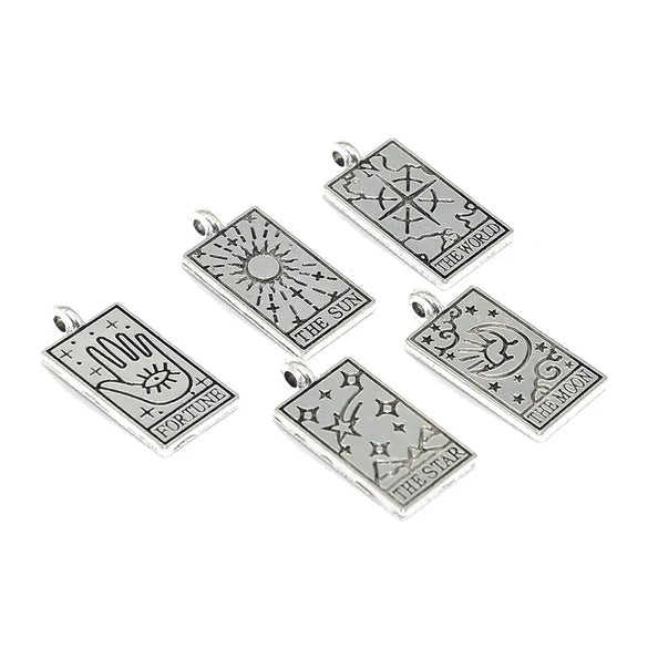 1 Piece Alloy Sun Star Moon Pendant